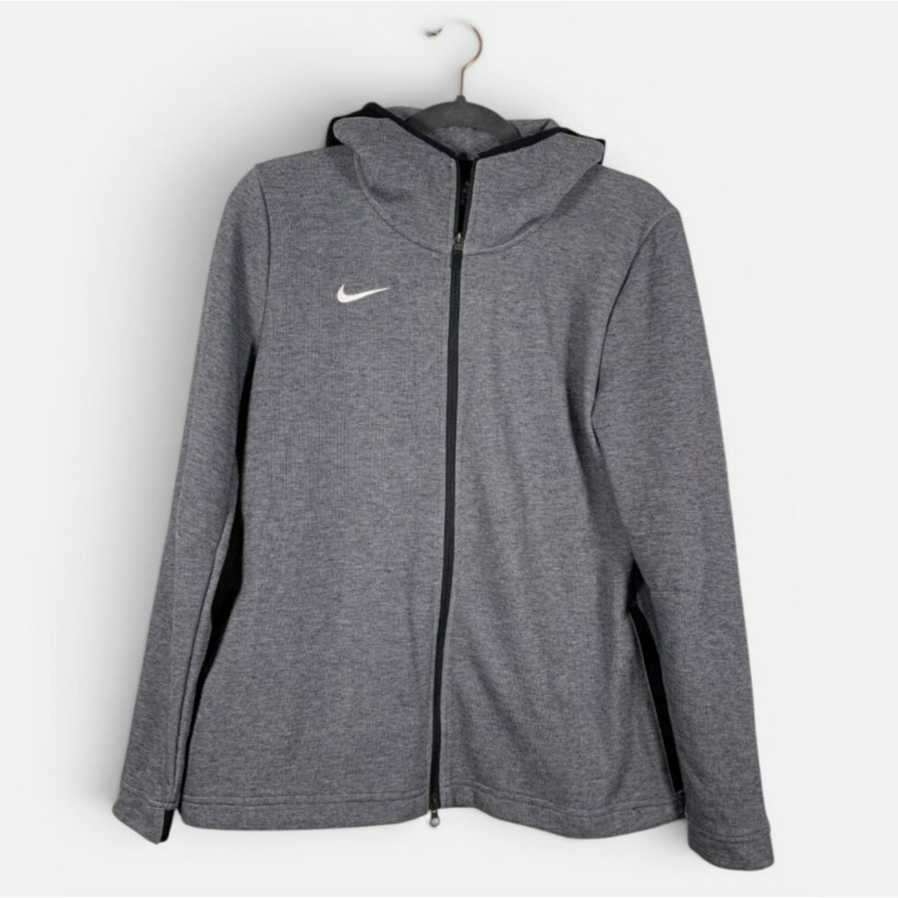 Nike Dri-Fit Showtime Basketball Hoodie Jacket Gray Women's Sz L 930725-032